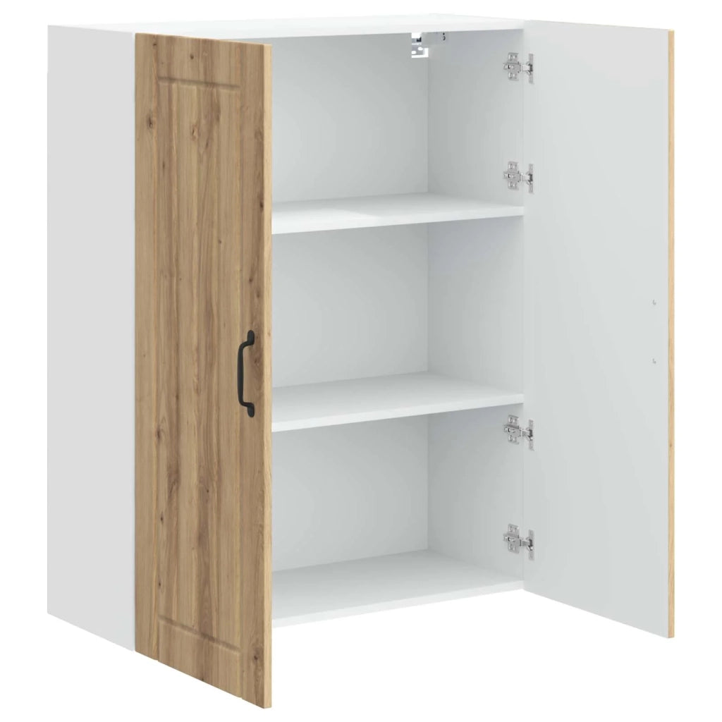 Mobile da cucina moderno con pratico vano contenitore 80 x 31 x 100 cm realizzato in legno di rovere multistrato finitura artigianale 02_0054170
