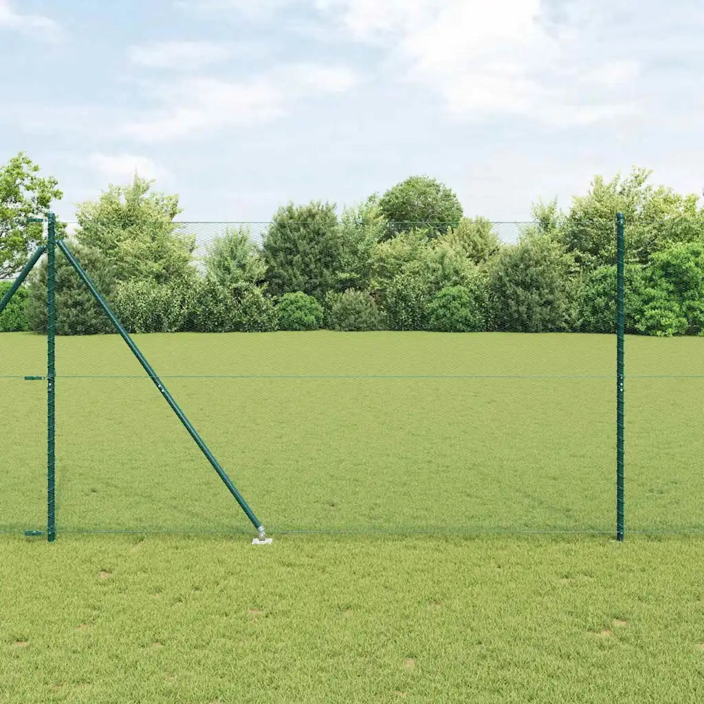 Palo della recinzione Verde 50 x 1,6 m (rete da 13 mm)