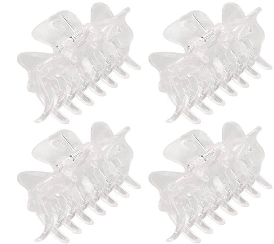 Clip per capelli eleganti - Antiscivolo e robusto - Translucido - Adatto per donne - Ideale per diversi stili di capelli