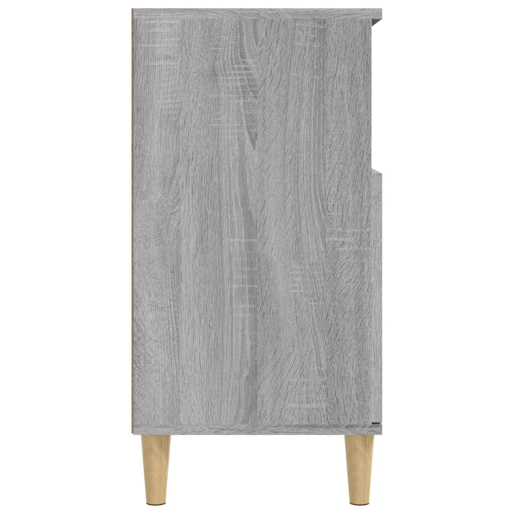Buffet credenza cassettiera armadio mobile contenitore organizer cucina soggiorno Sonoma 60 x 35 x 70 cm legno ingegnerizzato grigio 02_0036412