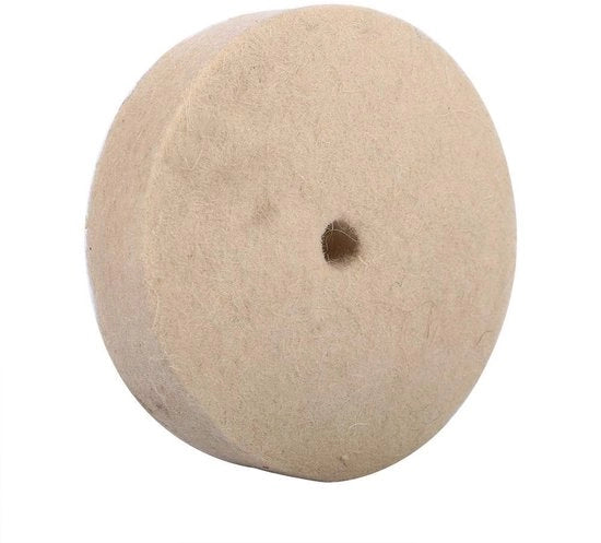 Dischi di pulitura per acciaio inossidabile e metalli - 125 mm - per uso con trapano - pasta di pulitura - durata prolungata - per uso con macchina per trapano - ruota di pulitura