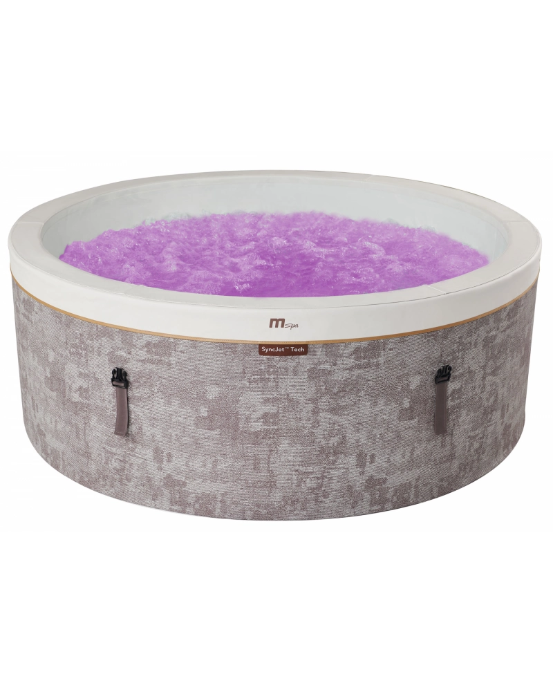 Minipiscina Idromassaggio Tonda 180cm Riscaldatore, Led Mspa Cocoon Plus