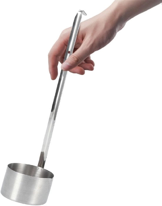 Sovrappensiero da vino in acciaio inossidabile - Pennello per soffiare - Pennello per spennellare - Pennello per sauciere - Pennello per birra - Capacità 500ML