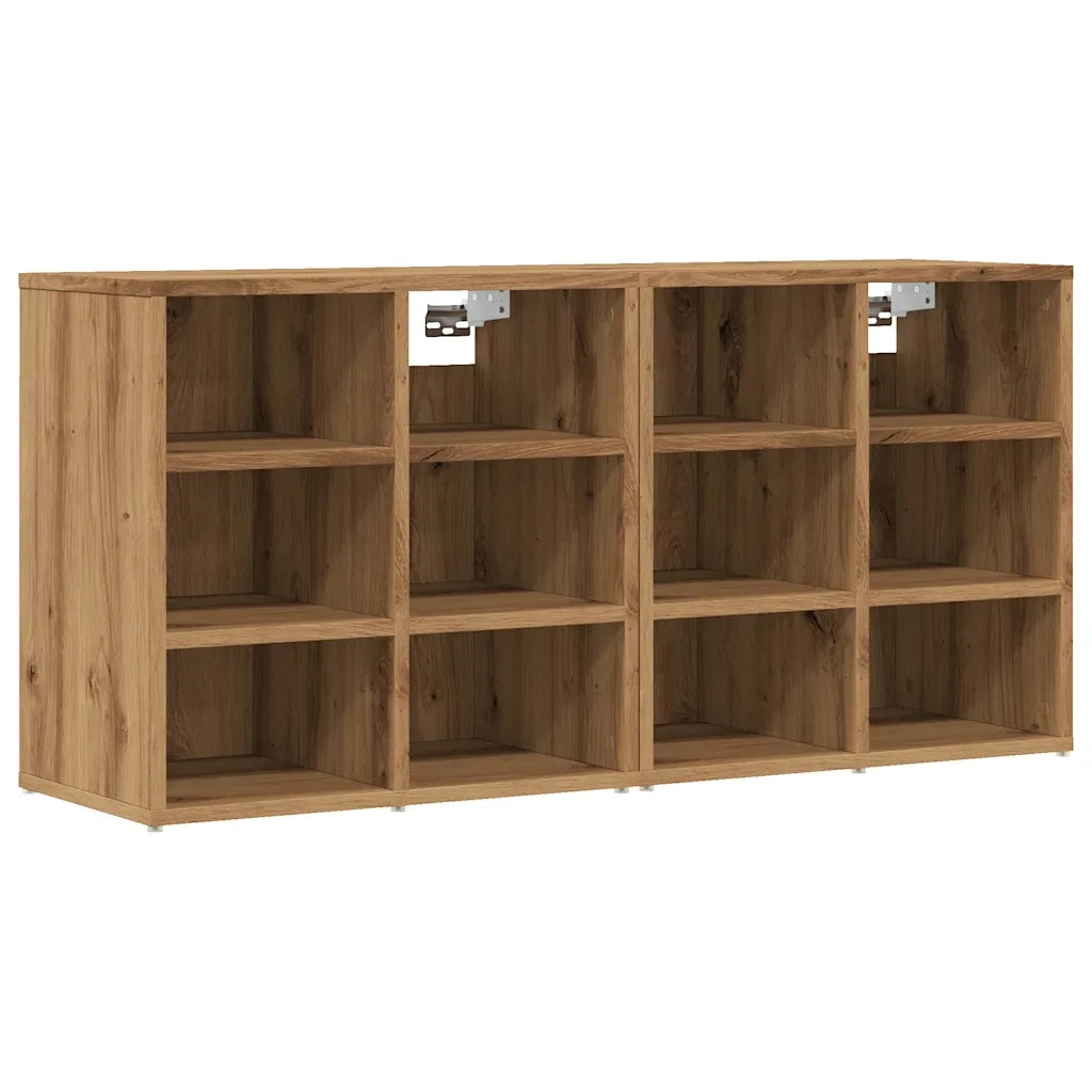Scarpiere 2 pz Rovere Artigianale 52x30x50 cm 857036