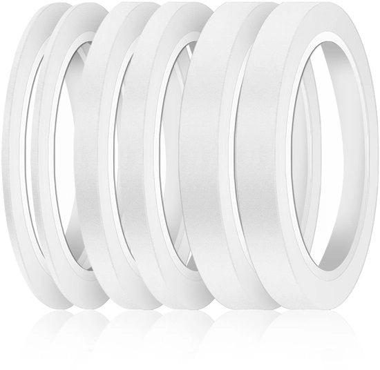 Tape a fascia per auto e DIY a 6 strisce - larghezza 3/6/12,6mm - colore acceso