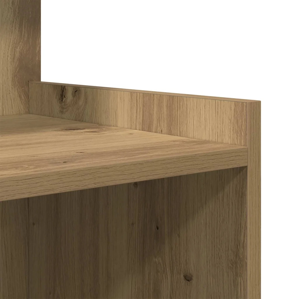 Armadio da Notte 2 pcs Rovere artigianale 40 x 35 x 60 cm 875137