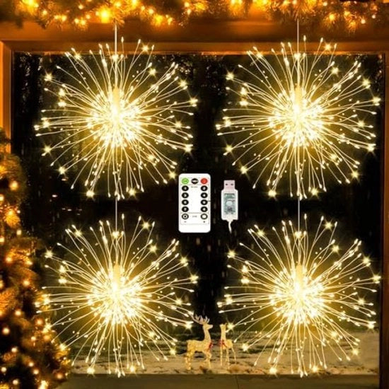 Illuminazione a LED Sospesa - 480 LED con Comando a Distanza