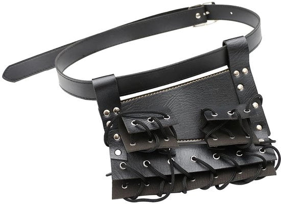 Supporto per Spade di Alta Qualità in Pelle - Adattabile Cinturino - Fodero per Katana - Forma Universale - 3 Spade - Duraturo - Supporto per Spada
