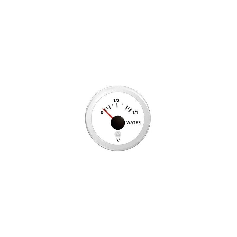 INDICATORE LIVELLO ACQUE CHIARE CLEAN WATERS INDICATOR WHITE 10/180 OHM 12/24V