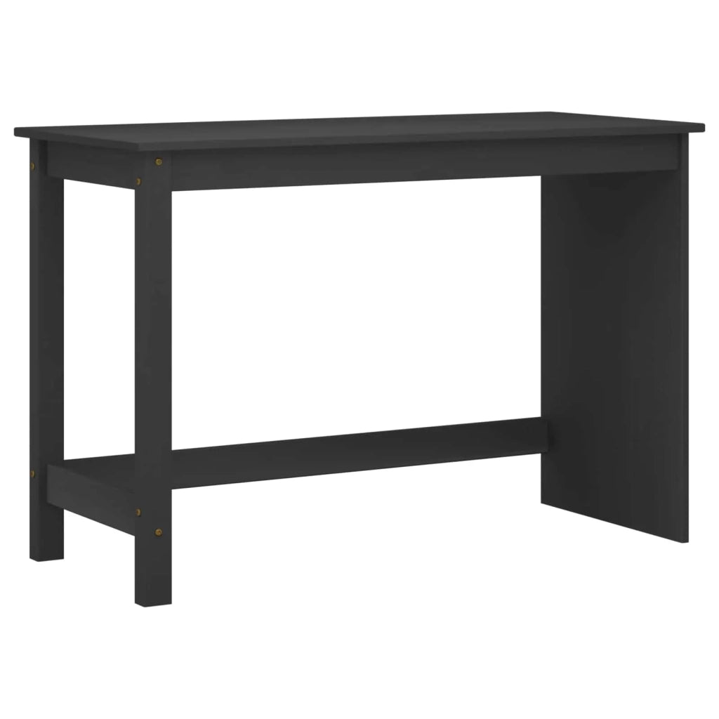 Set Scrivania | Tavolo da Ufficio e mobiletto su ruote MOSS 2 pz Nero