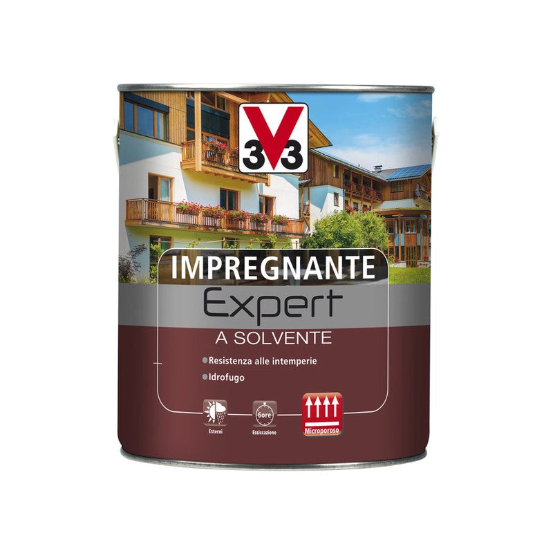 V33 IMPREGNANTE EXPERT SOLVENTE NOCE ANTICO 2,5L- 1,0 pz