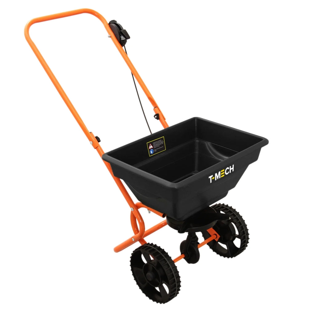 Carrello Spargitore Spargisale Seminatore Spargisemi Concimatore Spargiconcime 25KG