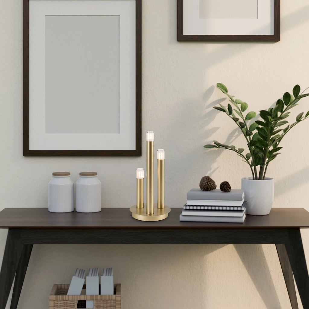 Lampada da tavolo moderna oro Ramira Rabalux 3xG9 IP20