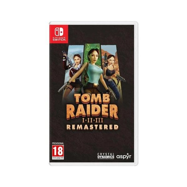 Videogioco crystal dynamics swsw1774 switch tomb raider i ii iii remas