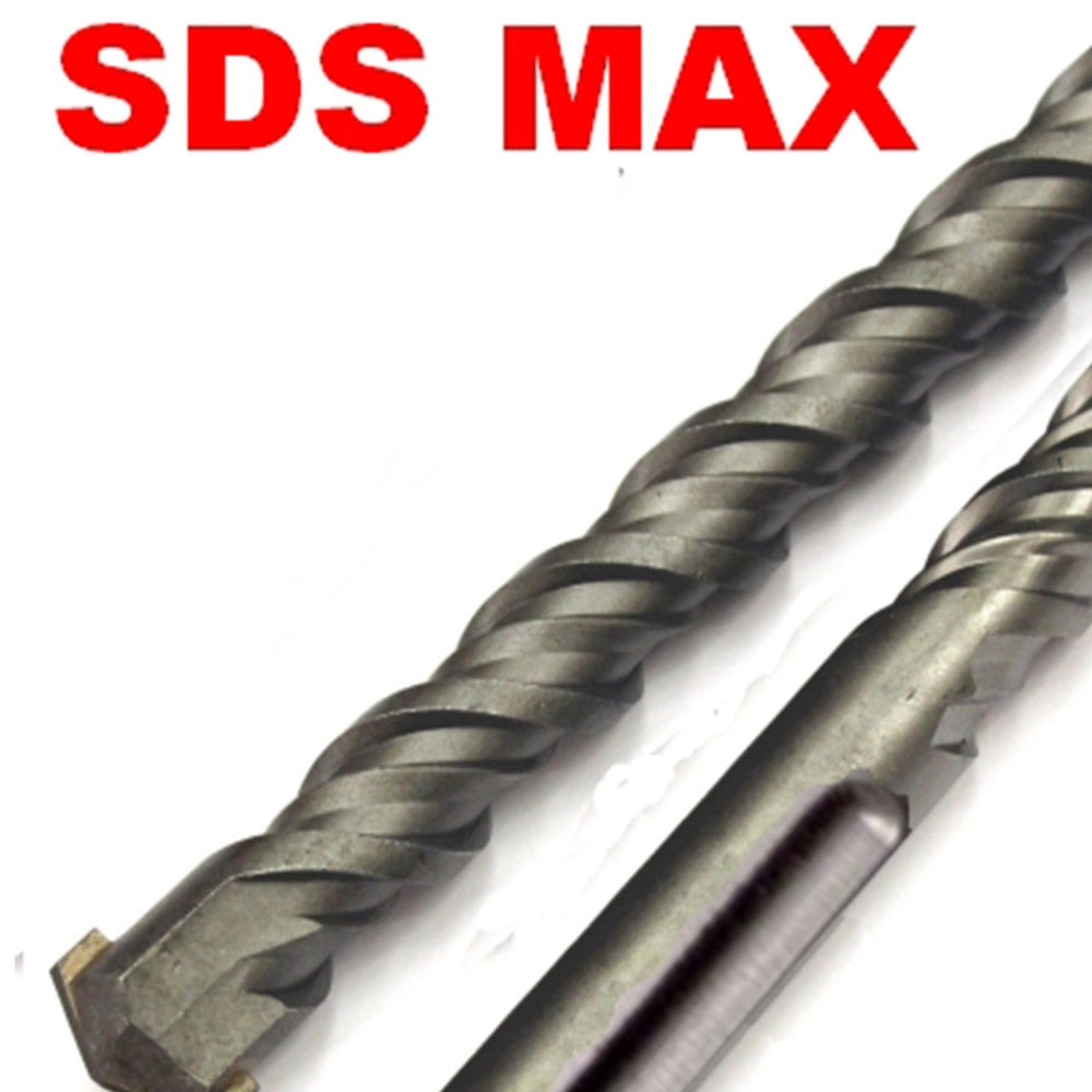 Trade Shop - Punta Gigante A Doppia Elica Con Attacco Sds Max Per Martello Demolitore -       600 X 30 Mm