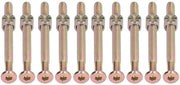 Set di viti per lettino da bebè in acciaio inossidabile - 10 viti - M6 x 40mm - viti per lettino - viti per lettino da bebè - galvanizzate