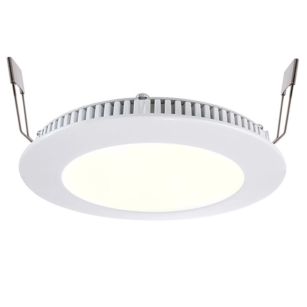 Faretto KIT cromoterapia doccia incasso pannello slim LED 8W RGB RGBW 24V WiFi controllo voce Alexa Google foro 13cm