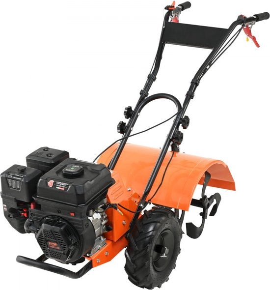 Motoseggio a gas per l'irrigazione 212CC con trasporto d'acqua 490mm di larghezza di lavorazione motoseggio 100mm di profondità di lavorazione gronda motoseggio in acciaio 65Mn motoseggio per taglio 1680x500x1000mm cultivatore
