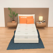 Materasso 90x200, alto 17 cm - Singolo, Memory, Sfoderabile, in Aloe Vera | Baldo
