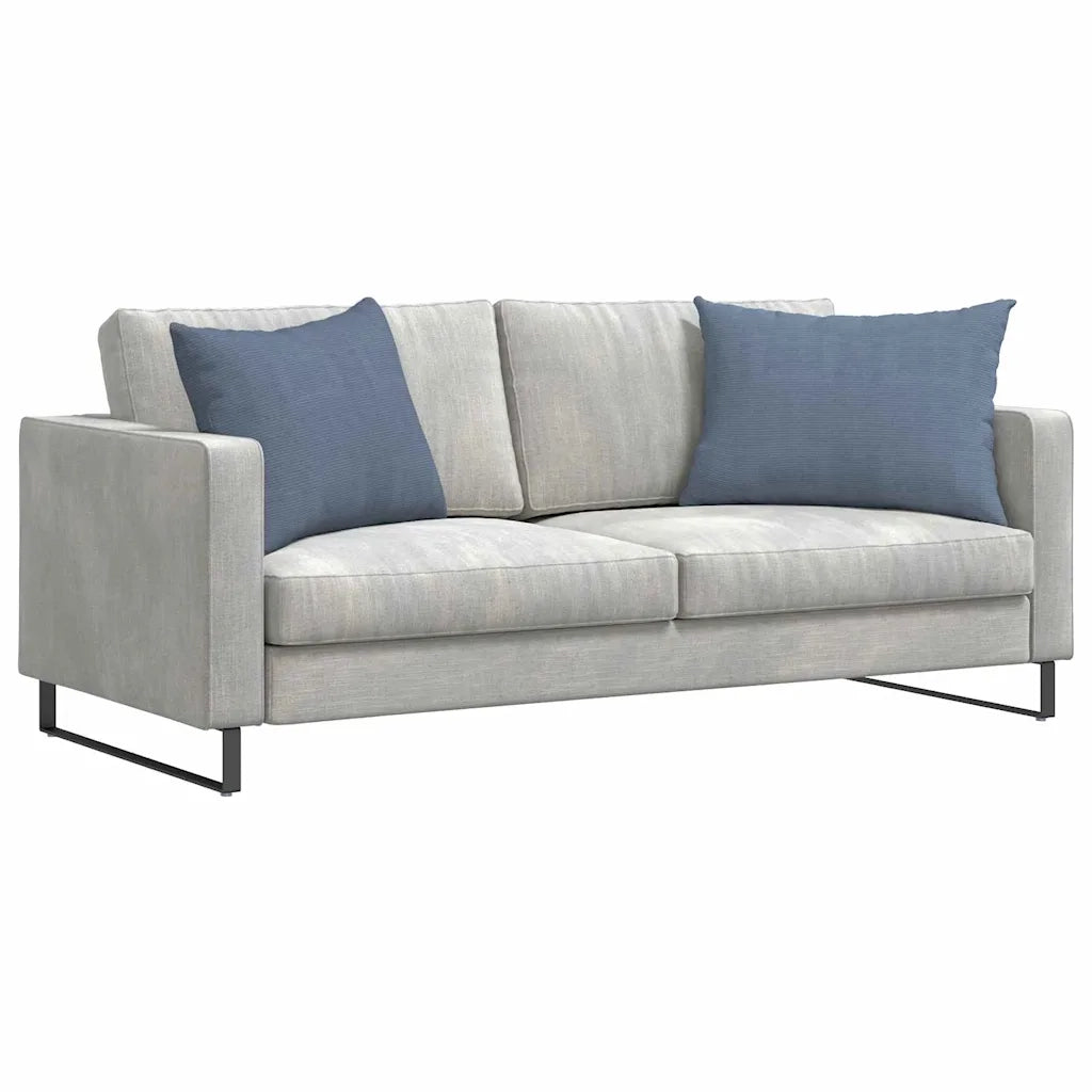 Cuscini da Divano 2 pcs Blu 70 x 50 cm Tessuto in Cords 42013777