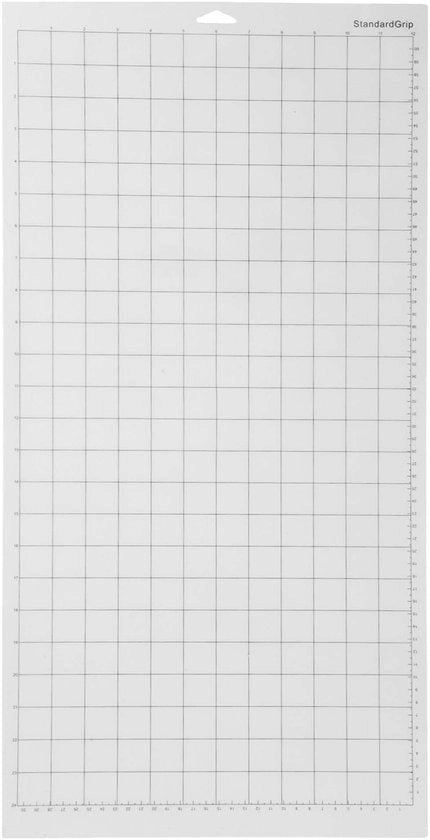Tavolo da taglio 30 x 61 cm - PVC duraturo - Antiscivolo - Laccio standard - Righelli - Compatibile con Cricut - Tavolo da taglio