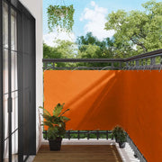 Schermo da balcone-Pannello per balcone Arancione 110 x 700 cm Tessuto Oxford