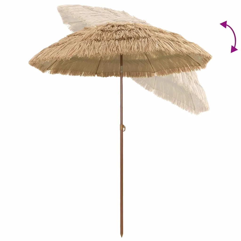 Ombrello da giardino Naturale 160 x 160 x 196 cm 42006673