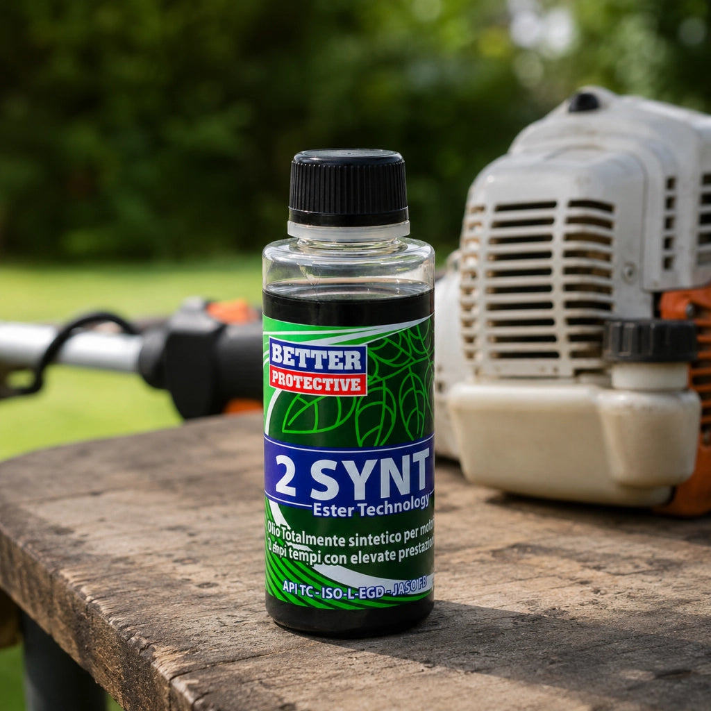 Olio Miscela per Motori 2 Tempi Synt Gryn Lubrificante Sintetico 100 ml