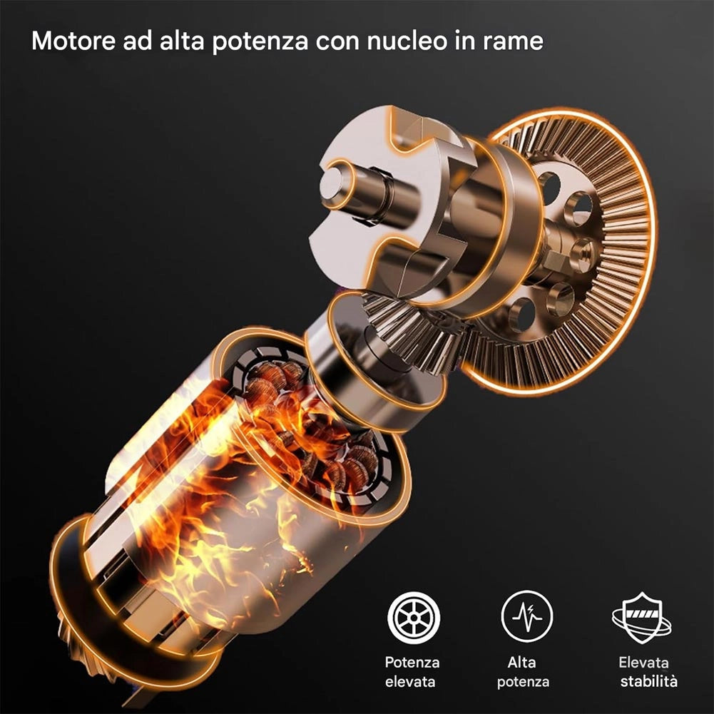 Mini Motosega con Doppia Batteria Sega Portatile per Potatura con Accessori