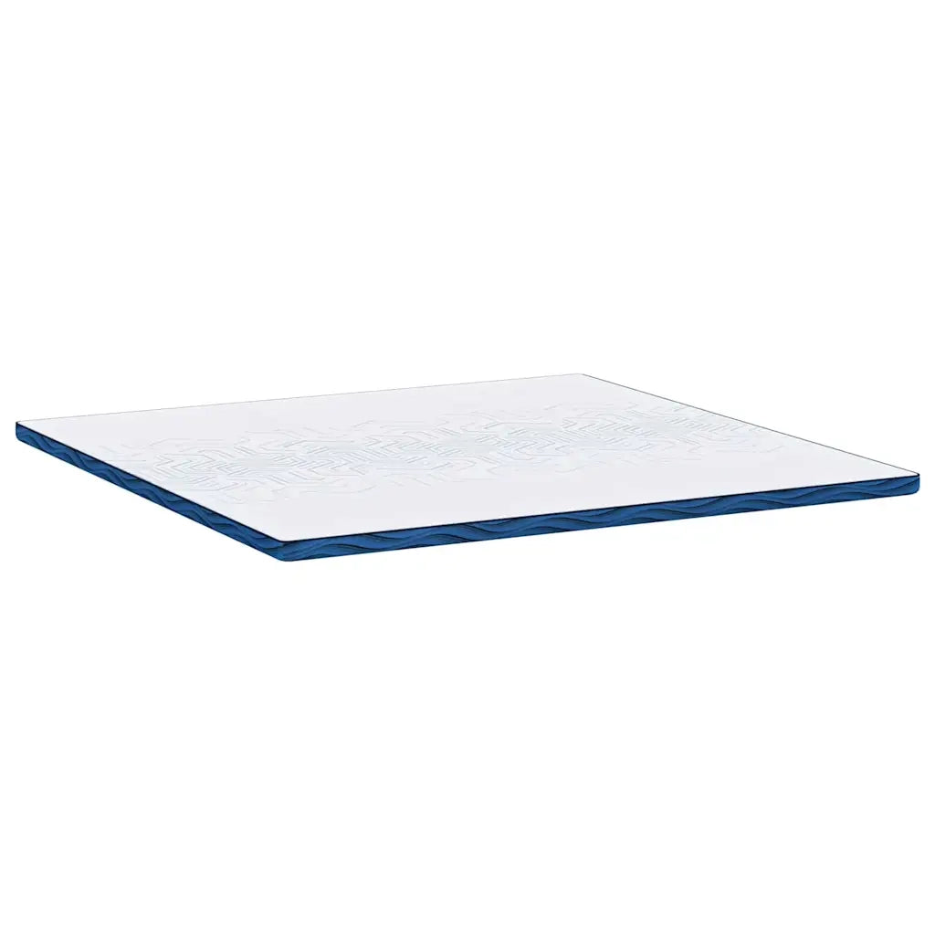 Topper per materasso Bianco 200 x 200 cm Tessuto Jacquard 4106263