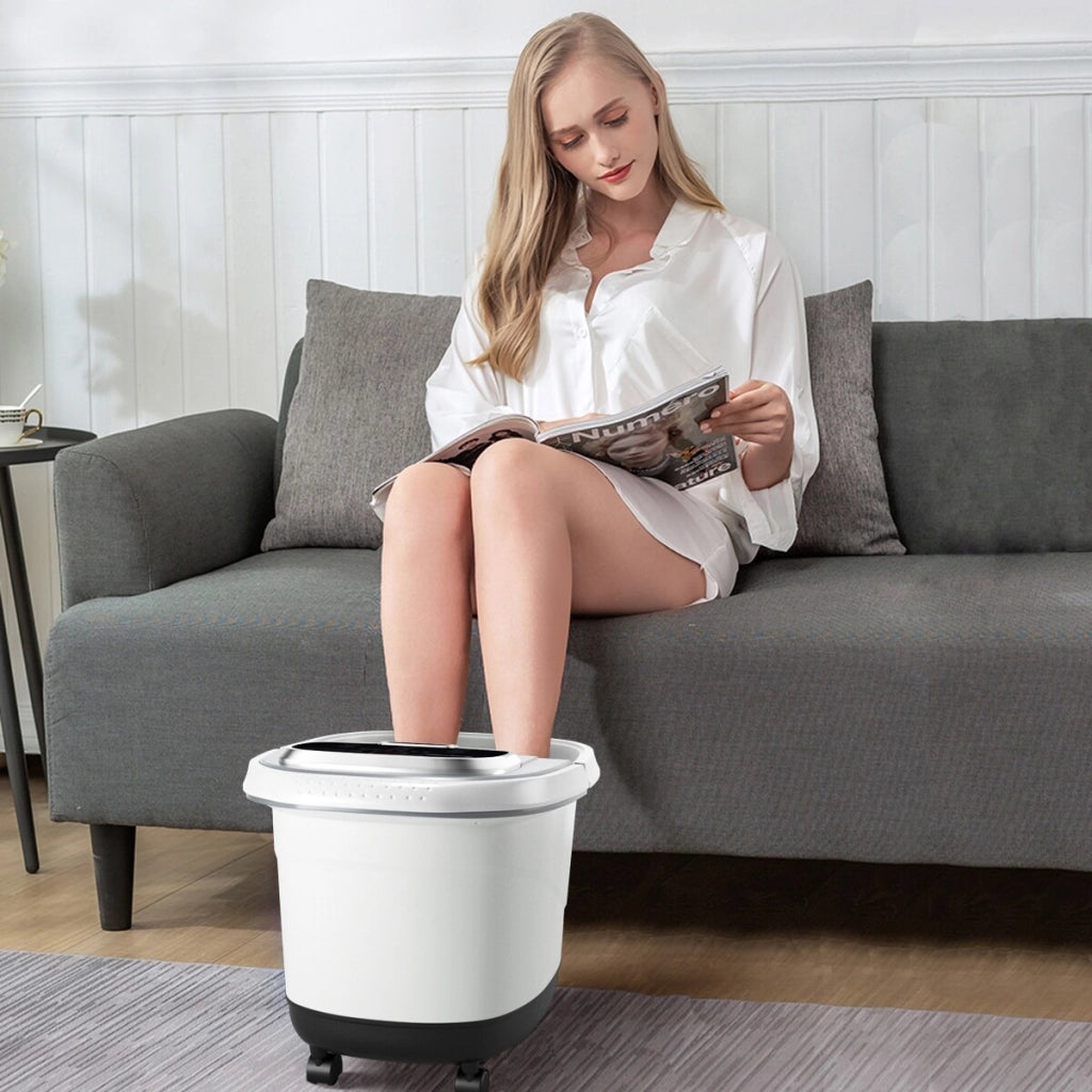 Massaggiatore shiatsu e massaggiatore elettrico per piedi, Massaggiatore per collo e spalle e massaggiatore portatile multifunzione con rulli