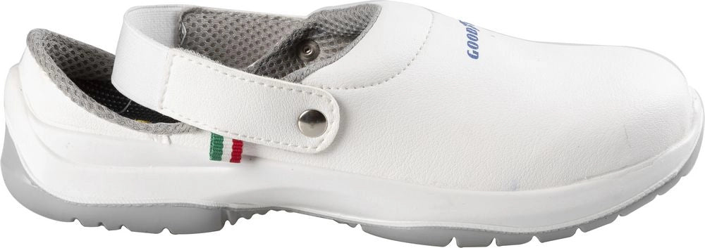 Goodyear Scarpe antinfortunistiche zoccolo metal-free SB-E-A SRC numero 38 bianco