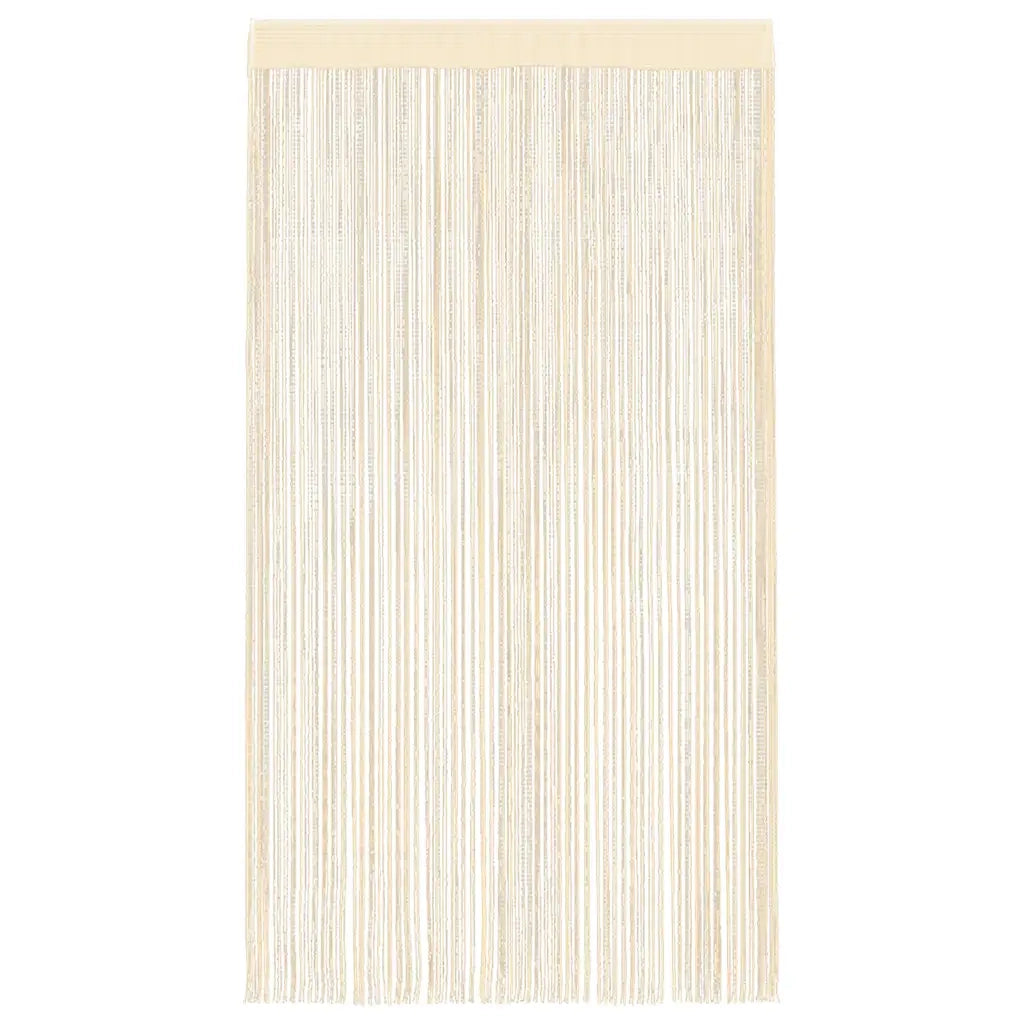 2 Pz Tende a Fili 140x250 cm Crema 132403