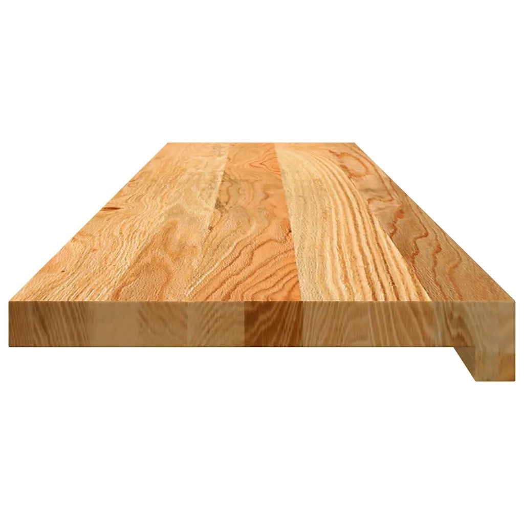 Gradini 12 pz Marrone Chiaro 110x25x2 cm Legno Massello Rovere 3282981