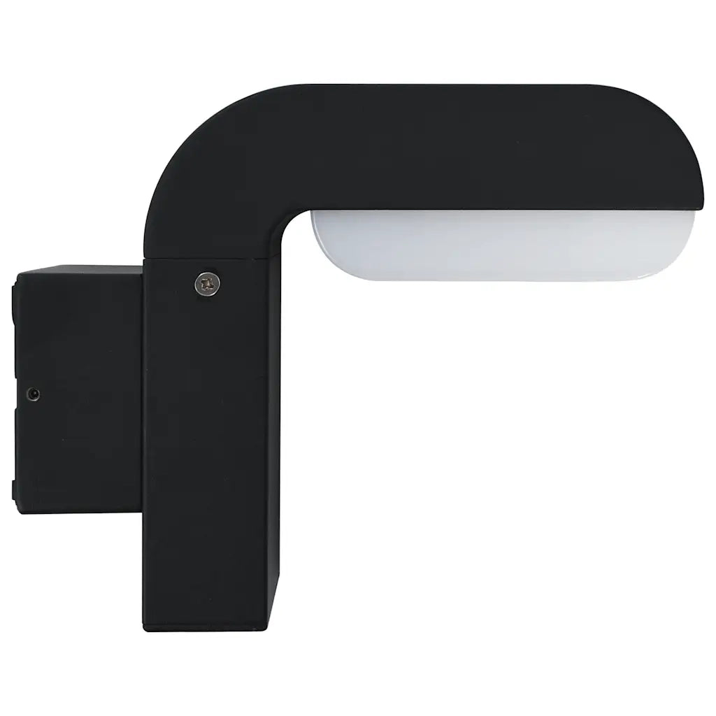Lampada da Parete da Esterno a LED 9 W Nera Ovale 45652