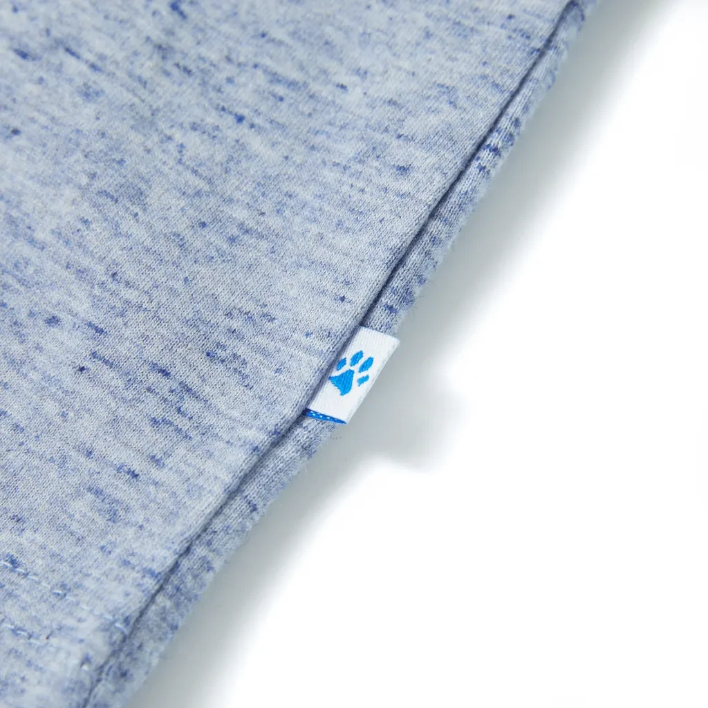 Canotta da Bambino Blu Mélange 104 12495