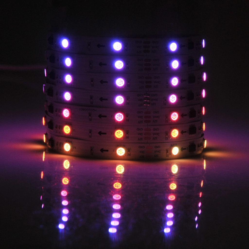Kit Striscia LED RGB Magic 2m 12V IP20 telecomando Polux