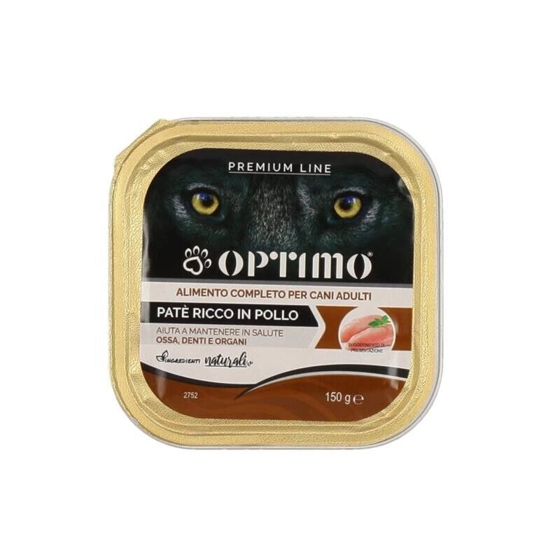 OPTIMO PATÈ PER CANE IN CONFEZIONE DA 150 GR GUSTO POLLO