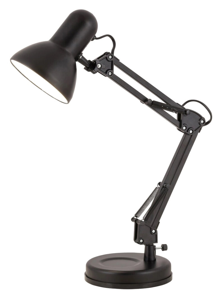 Lampada da scrivania nera metallo E27 Samson 4212 Rabalux