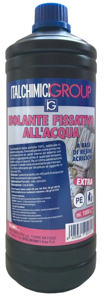 12pz fissativo acrilico extra lt. 1 cod:ferx.45780