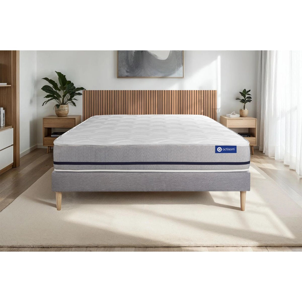Kit rete e materasso Actimemo soft 130x200cm - Spessore : 20cm- memory foam - Moderatamente rigido