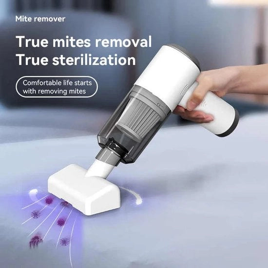Eliminatore di Pulci Potente Aspirapulci con Alta Luce Sterilizzante UV per Eliminazione Pulci e Zecche Aspirapulci con Copertura Anti Pulci per Letti, Coperte e Bancali