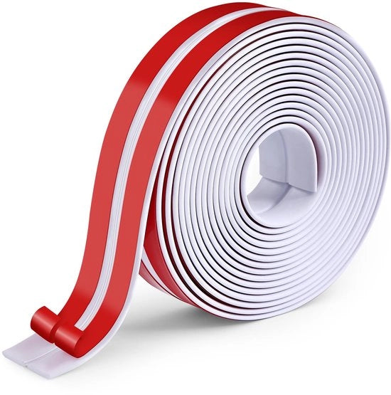 Strisce di protezione angolare autoadesive - Protezione angolare per bambini - Angolari per tavolo - Sicurezza - 4 x 300 cm - Bianco