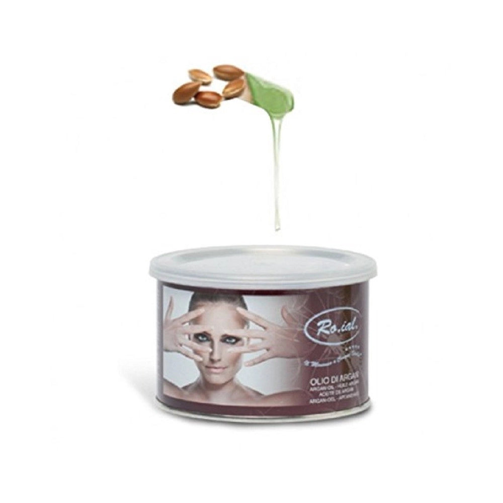 Trade Shop - Barattolo Cera Depilatoria Liposolubile Olio Di Argan 400ml Scaldacera Ceretta Caldo -
