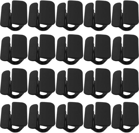 Clip di isolamento acustico 20X - compatibile con Land Rover - plastica - resistente al calore - resistente al rumore - OE LR027039 - clip di isolamento