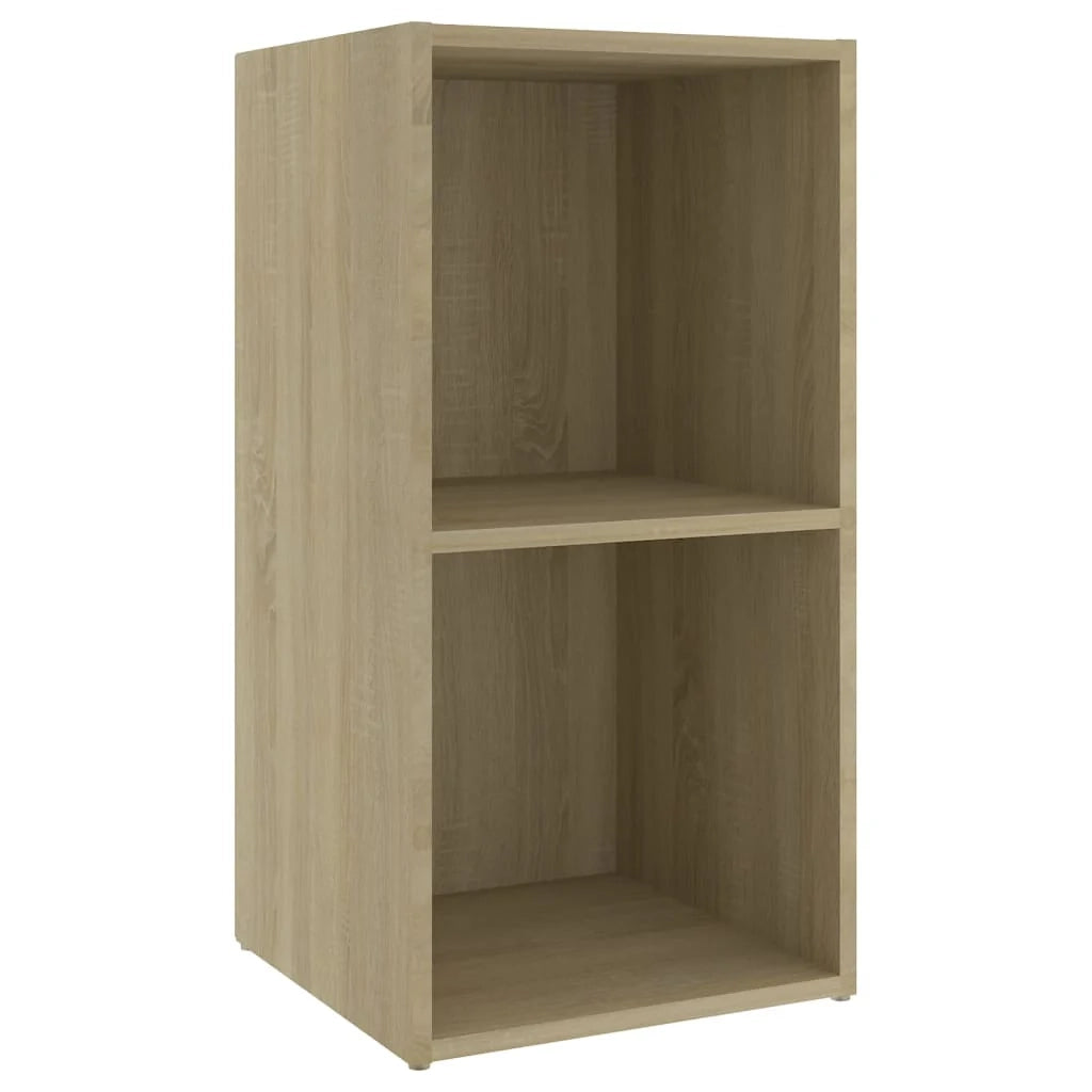 Mobile TV multimediale scaffale TV credenza mobile TV sala da pranzo soggiorno camera da letto 4 pezzi rovere Sonoma 72 x 35 x 36,5 cm legno ingegnerizzato marrone 02_0028756