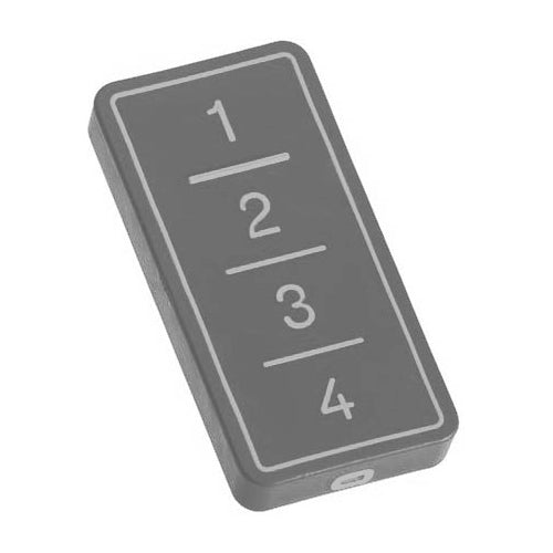 TRASMETTITORE COPIATORE 4CH MOONSTONE GREY B&B FACILE MF F0-TX4-FG-MF ORIGINALE
