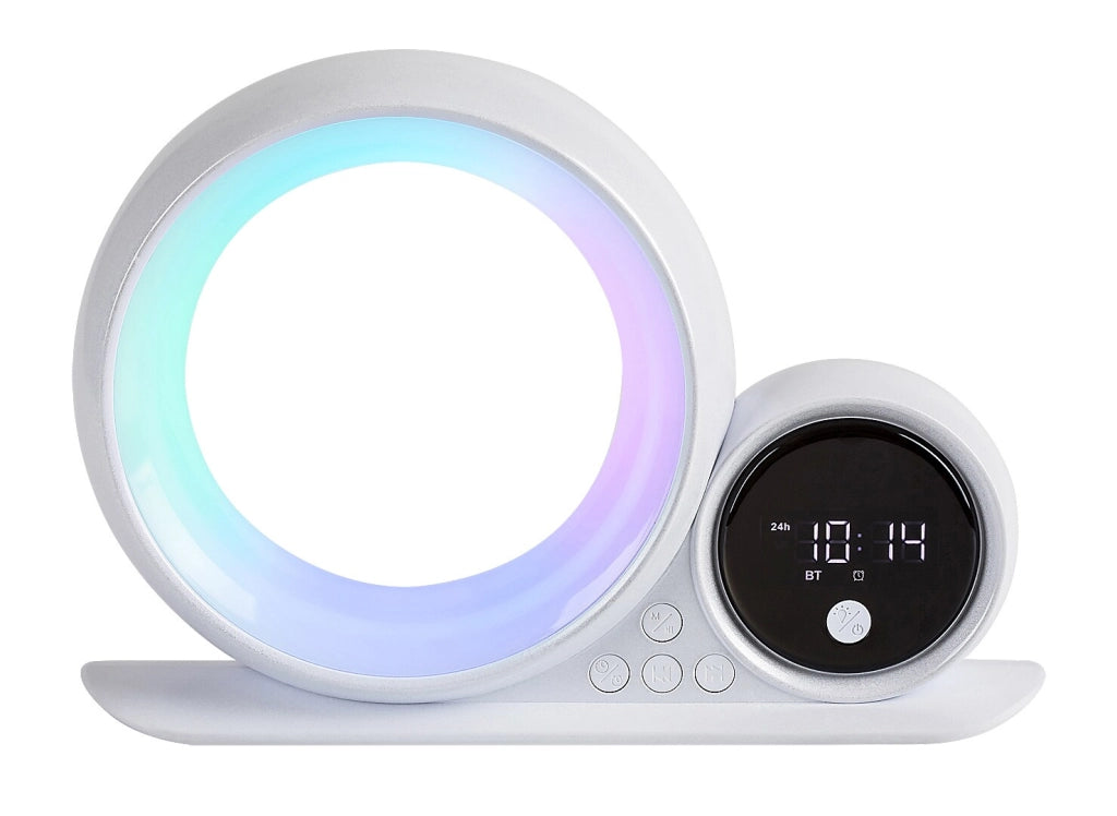 Lampada da tavolo bianca moderna RGB LED Bluetooth 5W Rabalux