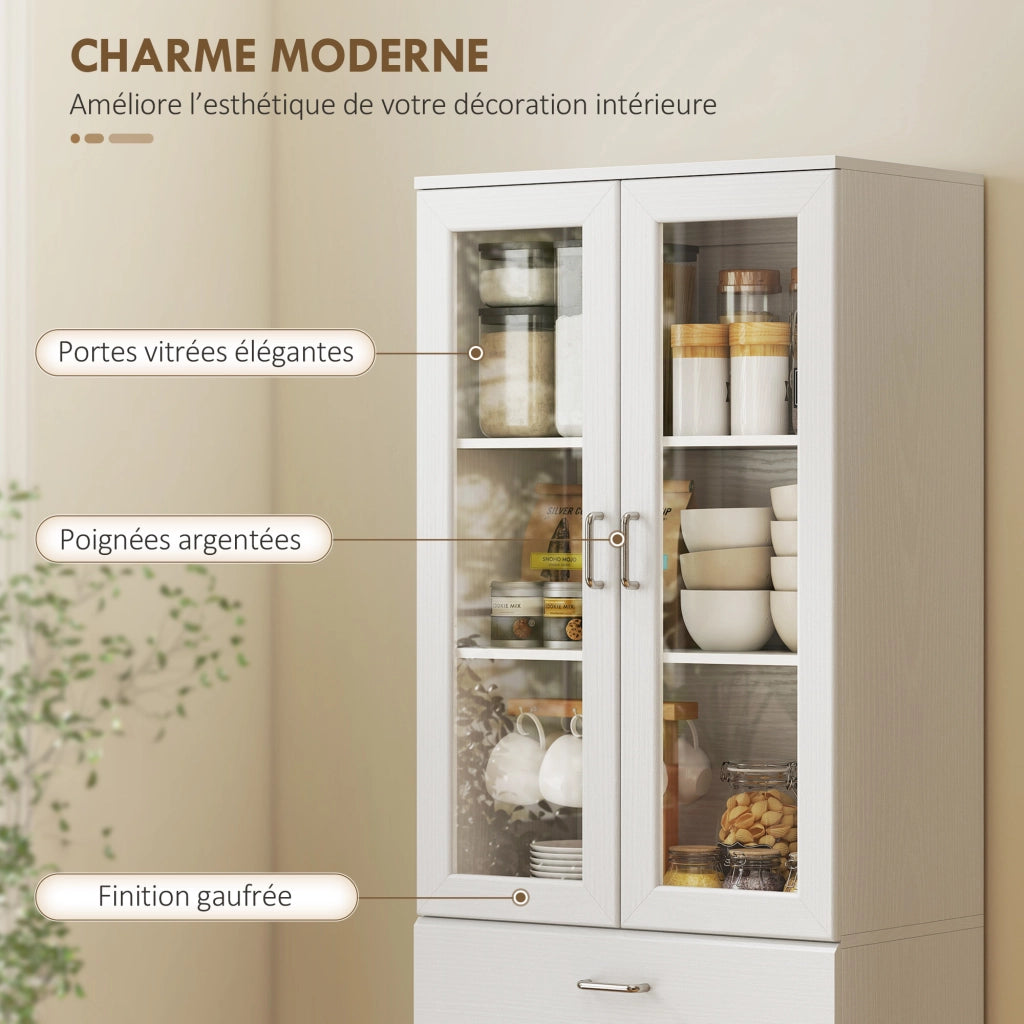 Buffet da cucina ¨C Minimal ¨C bianco 60x35x180cm
