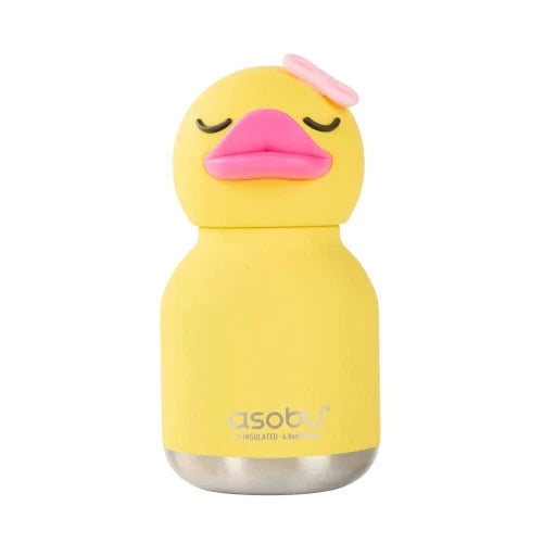 Mini Bestie Papera- Borraccia termica da 200 ml con cannuccia
